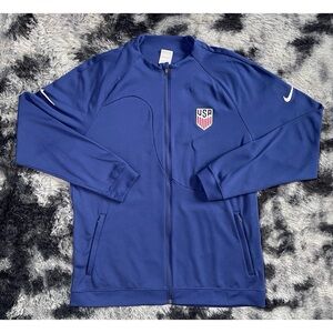 Nike USA Academy Pro Jacket Navy Full Zip Jacket